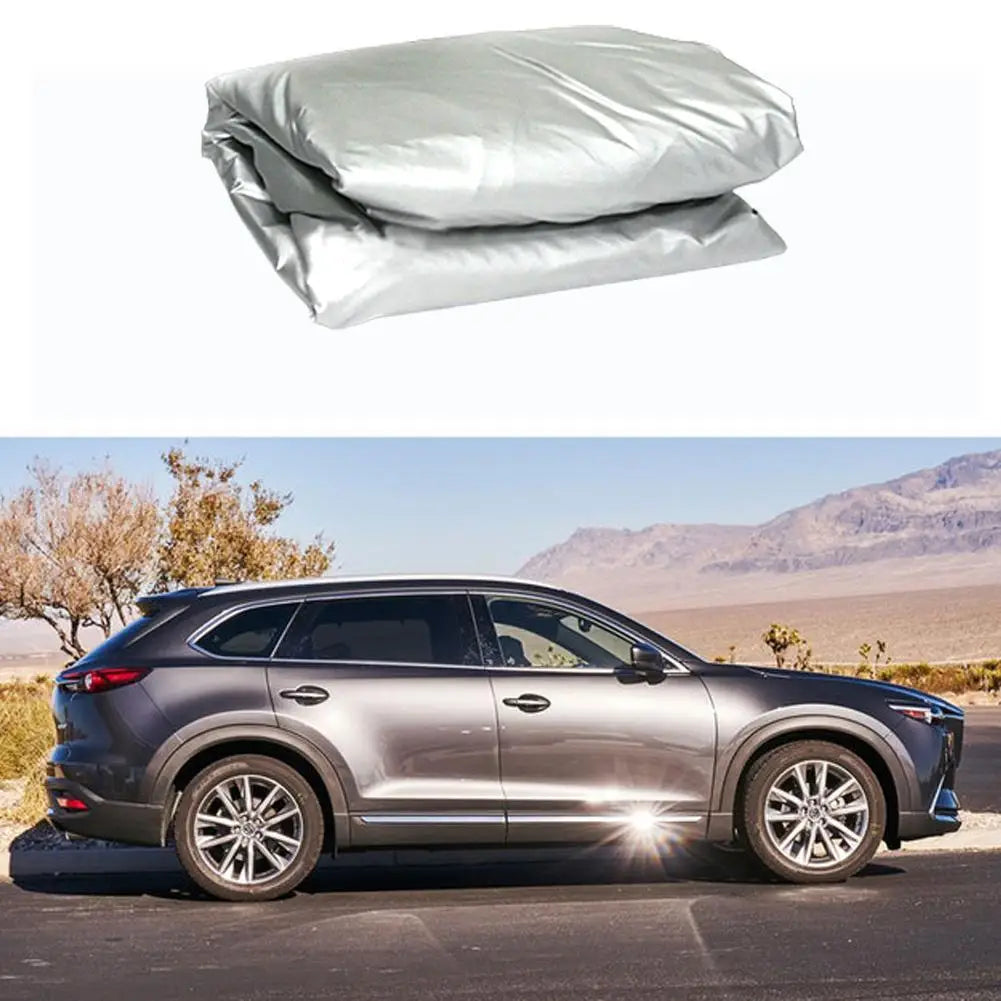 Car Accessories Sunshade Half Cover Car Coat Sunblock Rain Heat Cover Sunshade Half Car Dust