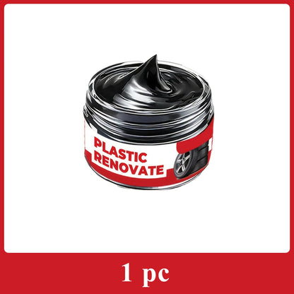 Auto Interior Refurbish Paste Multifunctional Leather Plastic Care Cream Long Lasting Shine Anti Oxidation Protection Coating