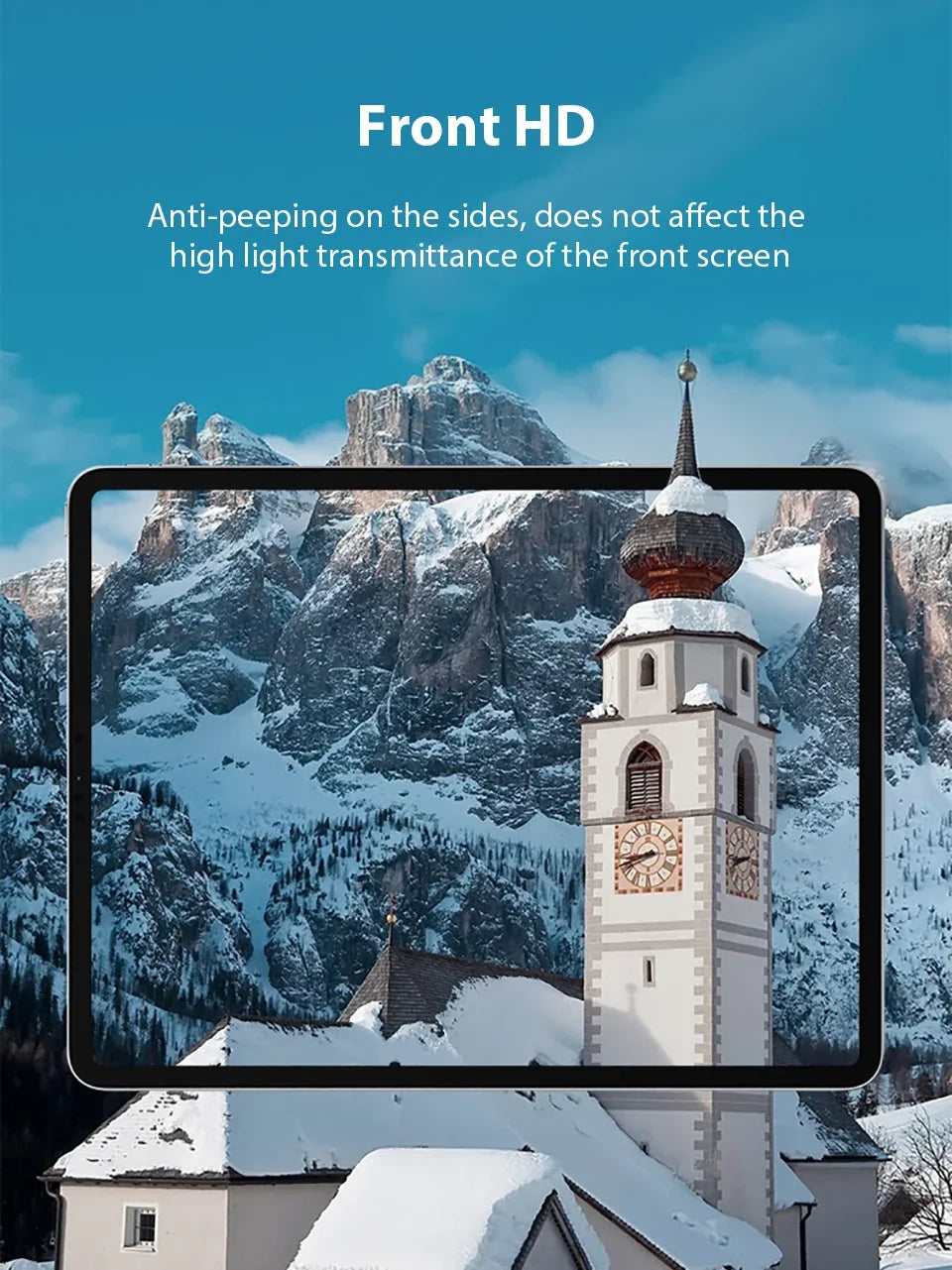 Privacy Screen Protector for 2024 iPad Air Pro 11 13 Magnetic Anti-peep Anti-Glare Film for Mini 6 Air 2/3/4/5 10th 10.5 12.9''
