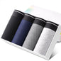 4pcs Men's Panties Sexy Shorts Cotton Underwear Male Breathable Boxers Solid Boxershorts Brand Underpants