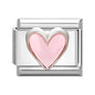 Zircon Pearl Heart Bow Candy Flower Butterfly Italian Charm Links Fit 9mm Stainless Steel Bracelet Personalized DIY Making Gifts