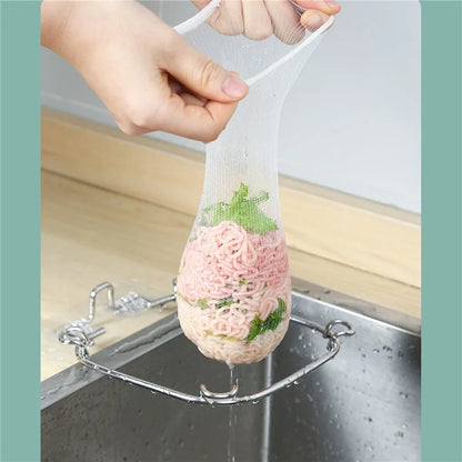 Fine Mesh Sink Filter 50Pcs/100PCS Disposable Kitchen Sewer Garbage Bag Anti Clogging Strainer Drain Hole Net For Meal Residue