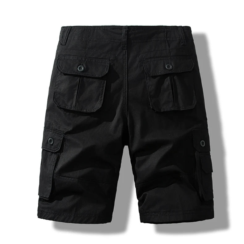 Men's Sports Shorts Cargo Shorts Pants Big Size Bermuda Half Pants Cotton Loose  Straight Running Gym Shorts Pants
