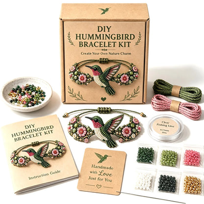 DIY Beaded Bracelet Making Kit,All in 1 Jewelry Making Set Beginner-Friendly Beaded Animal Making Kits,(Non Finished Products)