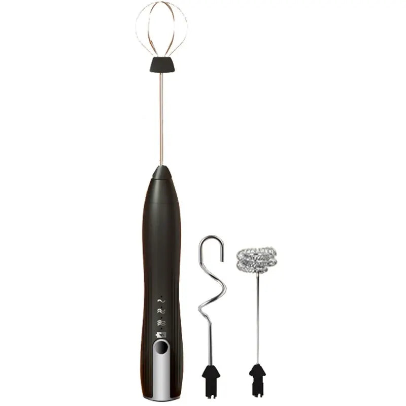 Mini Electric Milk Foamer Blender Wireless Coffee Whisk Mixer Handheld Egg Beater Cappuccino Frother Mixer Kitchen Whisk Tools