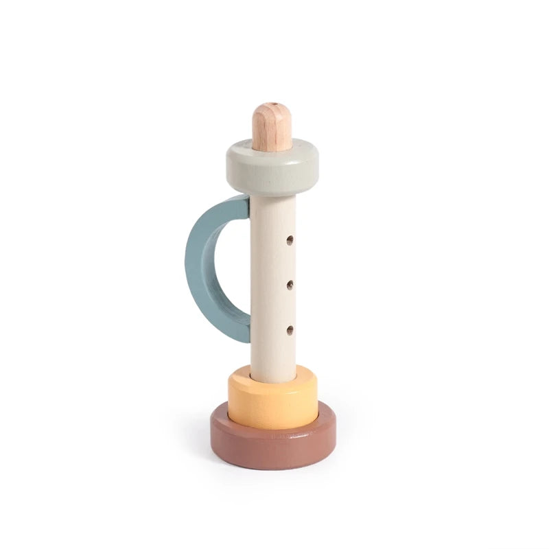 Children's Montessori Toys Baby Sensory Sound Stimulation Toy Baby's Musical Instrument Wooden Cartoon Animal Xylophone Toy Gift