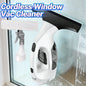 Cordless Window Vac Cleaner & Spray Bottle for Windows, Tiles, Mirrors & Shower Streak-Free Cleaning