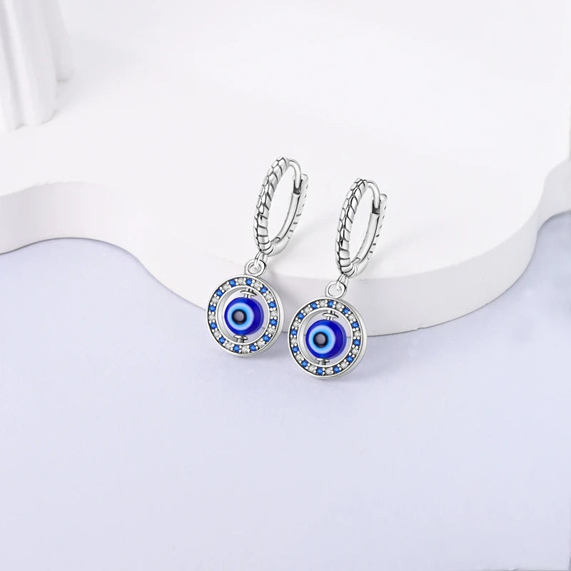 925 Sterling Silver Earrings Jewelry Hoop Flower Ear Studs Campanula Sparkling Pave Earring Wedding Gift For Women Anniversary