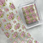 1Pc 100cm Flower Nail Foils for Transfer Paper Floral Stickers Rose Nails Wraps Tulip Nail Art Decorations