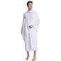 2Pcs Ihram Pilgrimage Towel For Muslim Arab Mecca Hajj Clothes Men Islamic Ramadan Prayer Worship Costumes Shawl Jubba SetThobe