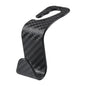 4Pack Car Seat Carbon Fiber Hook for Bags Car Clips Front Seat Headrest Organizer Holder Auto Fastener Hangers Car Accessories