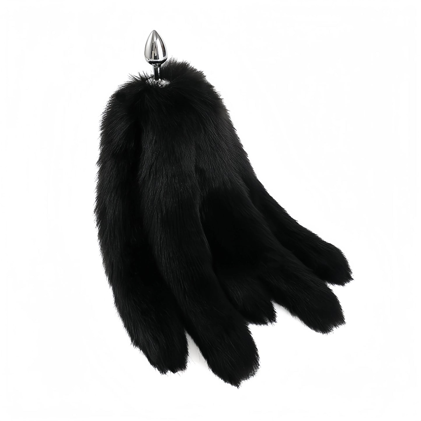 Sexy Multi Taile False Fox Tail with Separable Metal Butt Plug Anal Sex Toys for Couple BDSM Role Play Adult Products