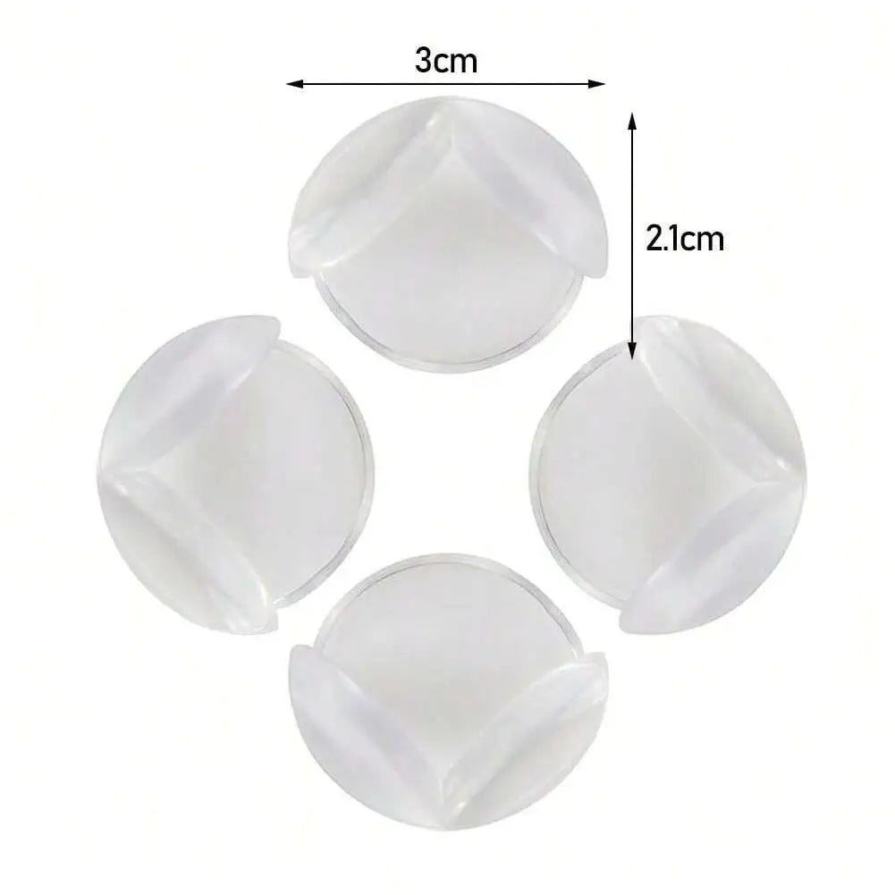 12Pcs Child Baby Safety PVC Protector Table Corner Edge Protection Cover Anticollision Edge & Guards 12Pcs Child Baby Safety PVC