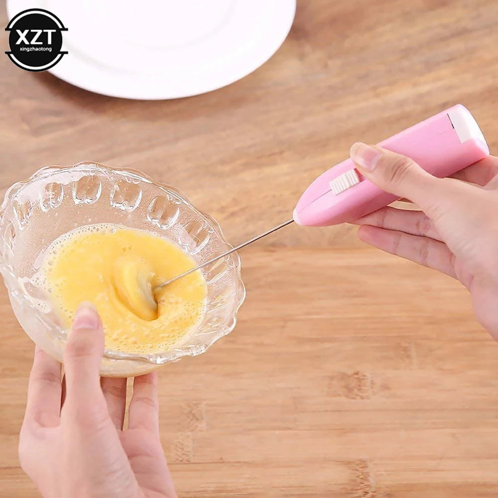 Mini Whisk Coffee Stirrer Kitchen Tools Handheld Electric Milk Stirrer Electric Milk Frother