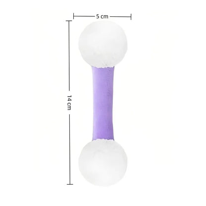 New Soft Q Tip Cat Self-Play Giant Swabs Shape Cotton Swab Shape Cat Durable Bite-Resistant Interactive Cat Indoor Cats
