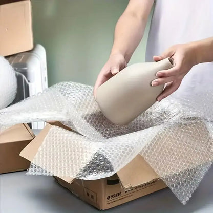 High Quality Foam Packaging Bubble Film Shockproof Packaging Bubble Film Double Layer Bubble Cushioning Wrap Shipping Supplies