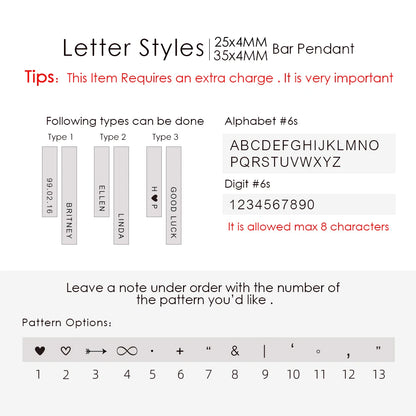 EManco Stainless Steel Long Engraved Necklace Double Pendant Name Personalized Engraved Necklace Birthday Gift