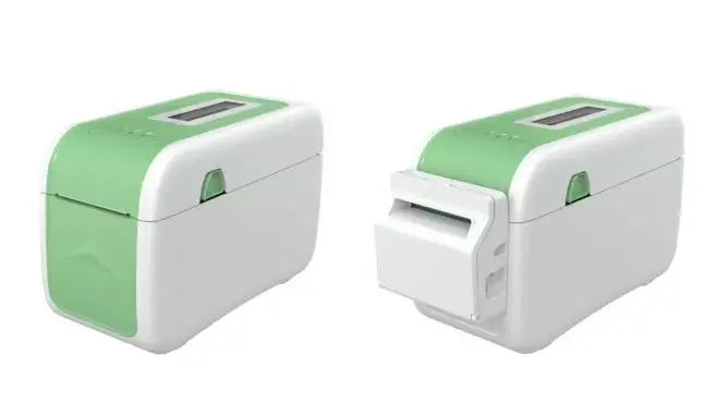 HS-DL60 Portable Label Printer 203DPI Support Label & Wristband Full Cutter 500,000 Cuts DC24V Multiple Interfaces Optional