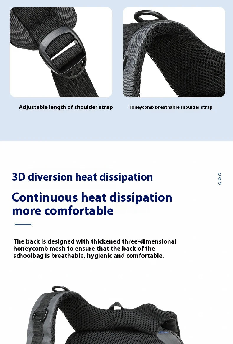 Boys Black Football Backpacks Hard Shell Orthopedic Middle School Student Book Bags USB Charge Multifunctional Bagpack