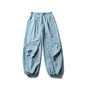 Men Streetwear Fashion Loose Casual Lightweight Quick Dry Sport Pants Women Outdoor Techwear Cargo Baggy Pant Boy Girl Trousers