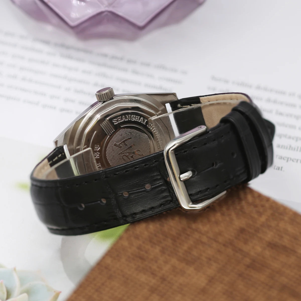 Shanghai Watch Vintage Collector Timepiece Gift for Gentlemen Wholesale Drop Shipping  Men's Manual Mechanical Watches