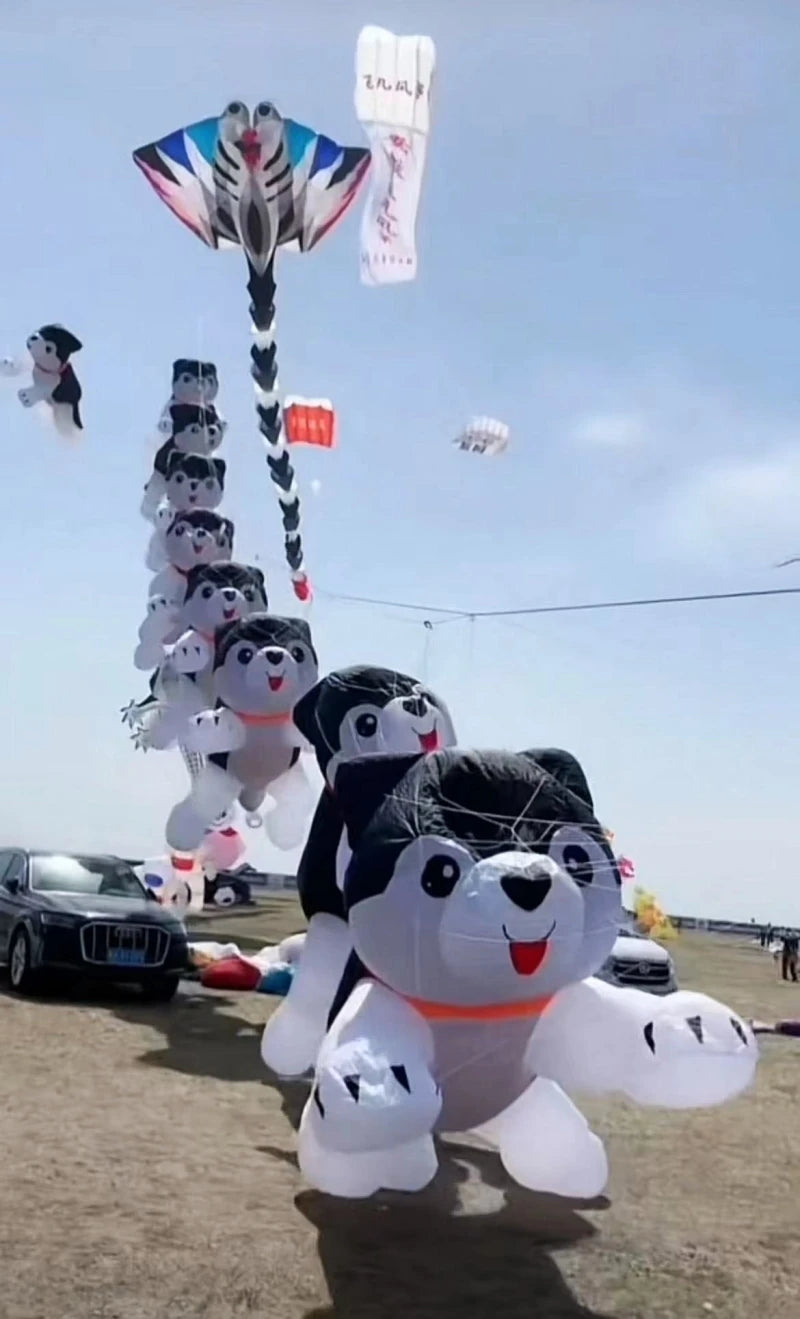 Giant kites flying inflatable kites dog kite pendant soft kite outdoor toy wind pointer inflatable toys big kite large kite fun
