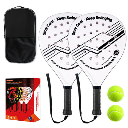 ABS Durable Anti-Vibration Plastic Grip Padel Tennis Racket, Bud get-Friendly for Beginners & Intermediates beach tennis beach