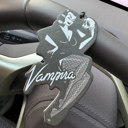 Horror and Weird Smells (Vampire Skull Poster) Special Edition Cologne (4711 Special Edition Classic for Both Men and Women) Car Air Freshener |   Rearview Mirror Hanger & Dual-Purpose Air Vent Clip |   Natural Material Aroma