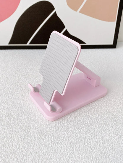 Adjustable Phone & Tablet Stand for Bed and Desk – Foldable, Portable, Height-Adjustable Holder for Watching Videos, Live Stream