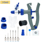 1-10Ml Automatic Veterinary Continuous Syringe / 10Pcs Needles Adjustable Animal Vaccine Injection Livestock Pig Cattle Sheep