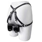 Women's Sexy Bow PU Leather Thigh Garter Harness BDSM Bondage Lingerie with Butt Wear And Suspender Belt Waist-To-Leg Adult Sex