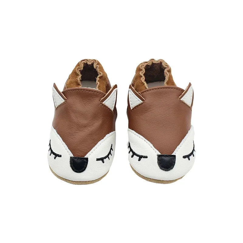 Toddle Baby Shoes Newborn Infant Shoe Boys Girls Soft Genuine First Walkers Baby Moccasins 0-24Months Cowhide Bottom Skid-Proof
