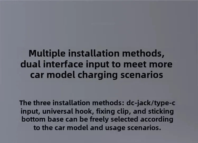 50W Wireless Car Charger Set Smart Fast Quick Charging Support Power-Off and Inductive Expansion Phone Holder Auto Parts