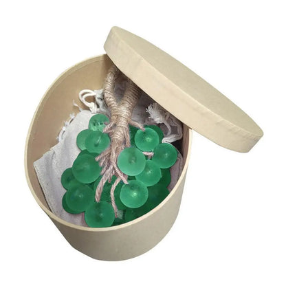 Grape Handmade Soap Natural DIY Crystal Soap Fruit Aroma Scented Soap Creative Gift For Home Fragrance Friend Gift Bathroom