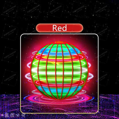 Pro Magic Flying Suspension Ball with Color LED & Auto 360° Gyro Spinner, Anti-Gravity Hover Orb, Outdoor Toy for Teens & Adults