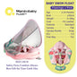 Mambobaby Gentle Skin-Safe Flamingo Air-Free Chest Float with Flat Canopy B503-143-W-Z Baby Swimming Ring Infant Water Circle