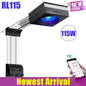 PopBloom WiFi Aquarium LED Light RL90/RL115, Professional Reef Aquarium Lamp Full Spectrum for Reef Coral SPS/LPS Fish Tank
