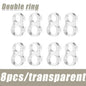 Door Stop Doorstop Safety Supplies Transparent Silicone Door Handle Pad Wall Impact Buffer Baby Safety Protection Home