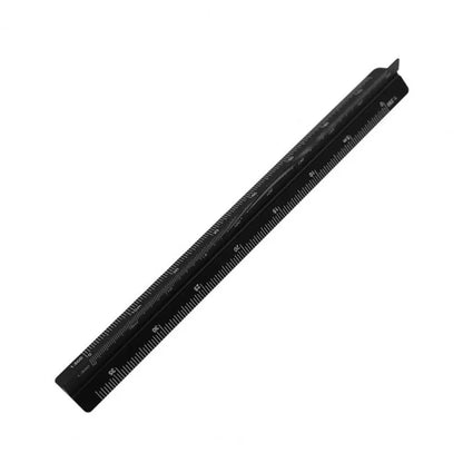 Aluminum Alloy Engineering Scale Ruler High Precision Triangular Architectural Drafting Tool Scale Bar Drafting Supplies