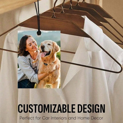 Auto Cabin Scent Card, Hanging Fragrance Air Freshener for Car Interior Truck SUV RV Home Office Decoration