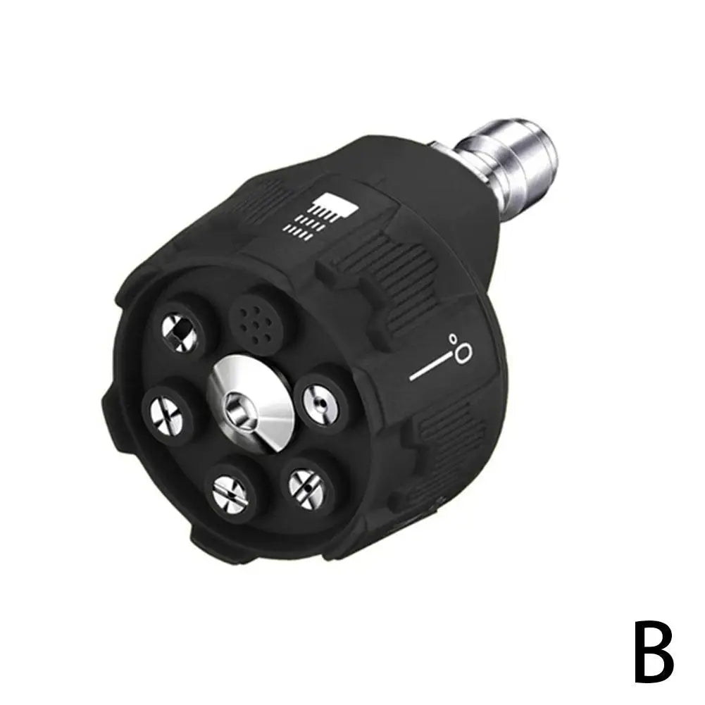 High Pressure Washer Spray Nozzle 0 15 25 40 Degree Rotation Watering Rinse Soap Nozzle Tip Garden Cleaning