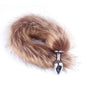 Cheap Anal Plug Metal Sexy Foxtail Anal Plug Role-play Sex Toy Male and Female Anal Plug Adult Game Couple Toys Sex Toys