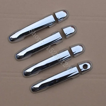 for Kia Pegas 2017 2018 2019 2020 Car accessories ABS Chrome Door Handle Bowl Door handle Protective covering Cover Trim