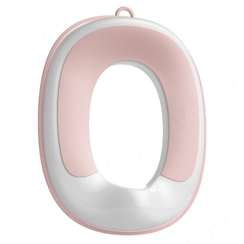 Non-Slip Portable Potty Seat for Toddlers | Foldable Travel Toilet Seat with Splash Guard for On-the-Go Potty Training
