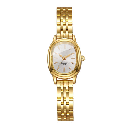 Elegant Oval Dial Women Wristwatch Fashion Ladies Quartz Watch Reloj Mujer Girls Clock Gift(Without Box)