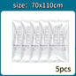 Hanging Vacuum Storage Bags Space Saver Bags Vacuum Seal Storage Bag for Suits Dress Coats Jackets Closet Organizer and Storage