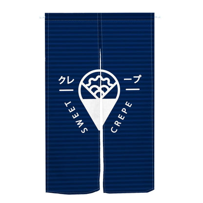 Custom Japanese Resturant Ramen Noren Curtain  Noodles Shop Kitchen Cloth Doorway Curtains Oil Smoke Proof Partition No Punching