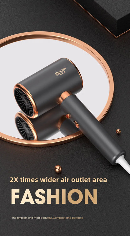 Hot Selling Professional Hair Dryer Negative Ion High Power Blue Light Foldable Electric Hair Dryer Salon Hair Tools Home