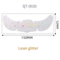 1pc Hot Stamping Freckles Makeup Sticker Metallic Radiation Golden Silver  Fake Freckles Temporary Tattoo Stickers Face Makeup
