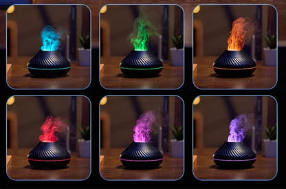 Volcano Aromatherapy Diffuser Portable Desktop Essential Oil Aroma Diffuser Home Air Humidifier Purifier/Essential Oil Set